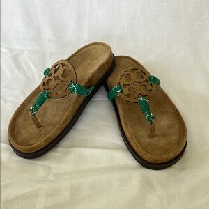 New Tory Burch Miller Cloud Sandal. Size 10